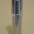 Botol Pump Impor 35 ML Silver | AIRLESS BOTTLE