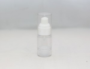 Botol Pump 15 ML Natural Airless Bottle
