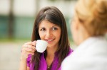 woman-having-coffee-with-friend / photo from http://www.sheknows.com