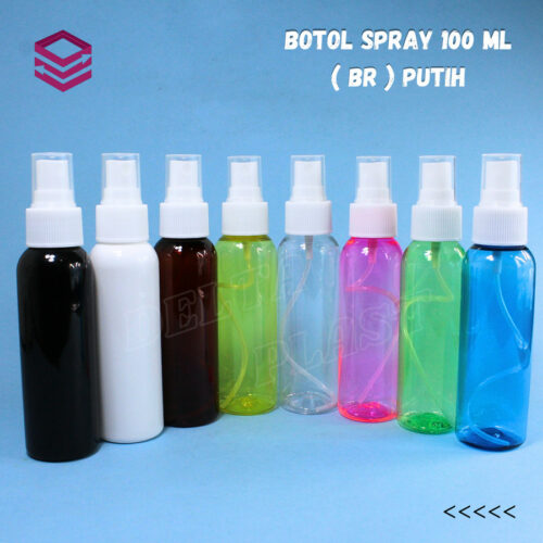 Botol Spray 100 ML Biru, Botol Spray ML Hijau, Botol Spray 100 ML Kuning, Botol Sray 100 ML Hitam, Botol Spray 100 ML Cokelat